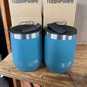 Tupperware Xploris Insulated Mugs